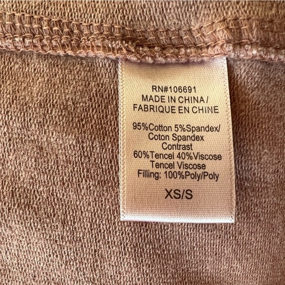 On the Road jacket pink open front sweater XS Small - Picture 8 of 9